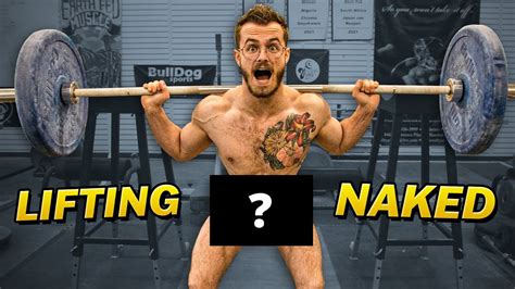 weightlifting nude